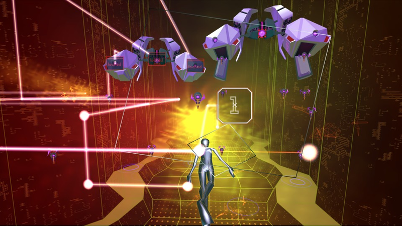 Illustration for article titled Rez Infinite’s Area X Is An Incredible Japanese VR Experience